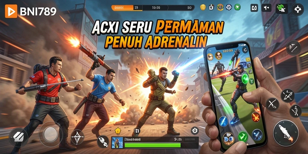 Screenshot BNI789 menampilkan pertarungan seru dan aksi mendebarkan.
