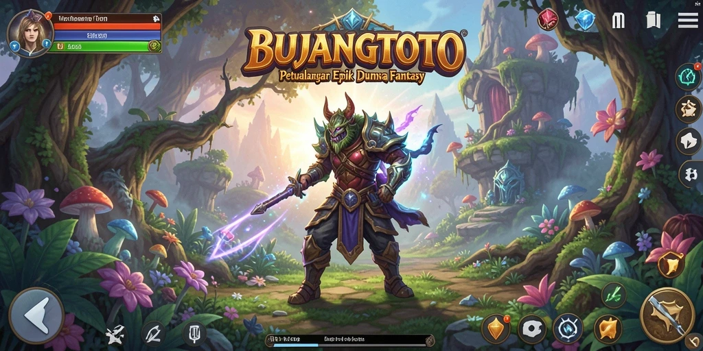 Gameplay seru di dunia fantasi BUJANGTOTO.