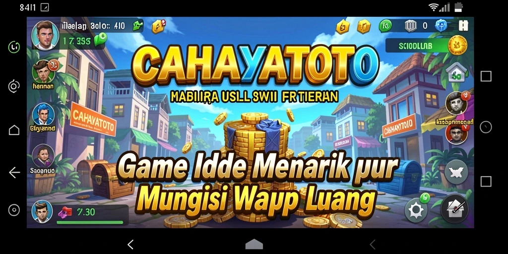 Tampilan gameplay CAHAYATOTO yang menarik dan memikat.