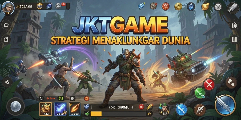 Tampilan gameplay JKTGAME yang menakjubkan dan mendebarkan.