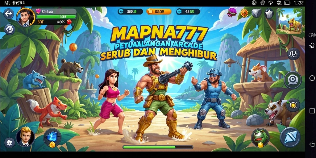 Screenshot gameplay MAPNA777 yang seru dan penuh aksi.