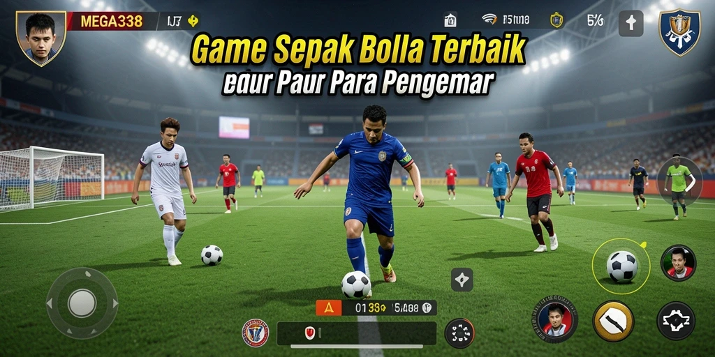 Gameplay menarik dari MEGA338 dengan aksi sepak bola seru.