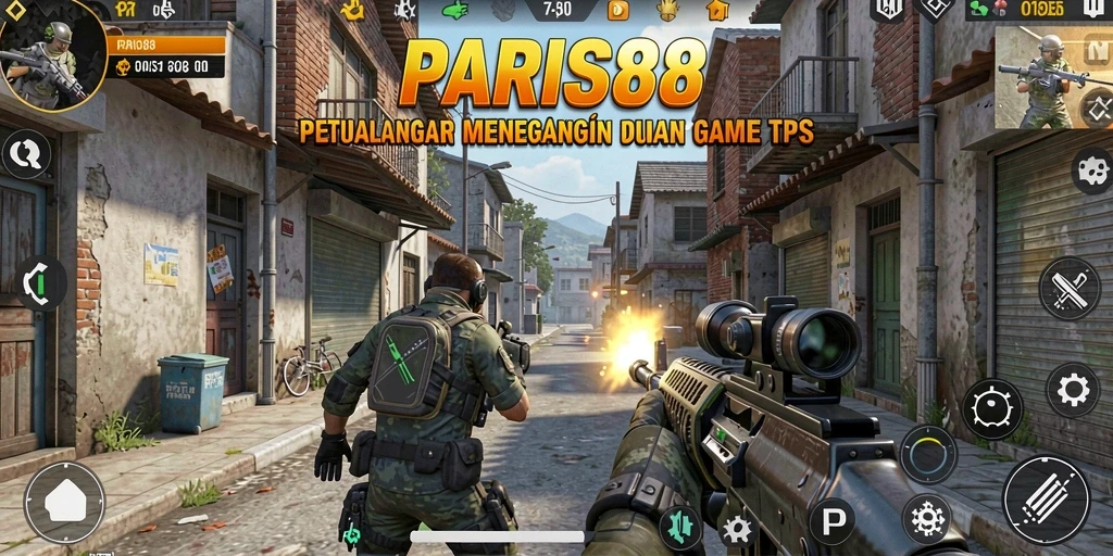 Tampilan seru gameplay PARIS88 dengan aksi menegangkan.