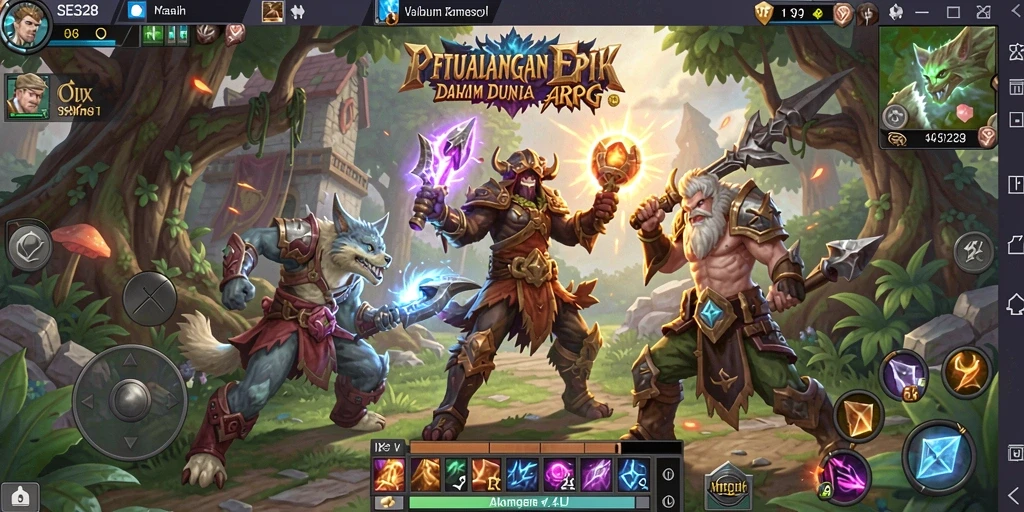 Gameplay seru dalam dunia hitam putih yang memukau.