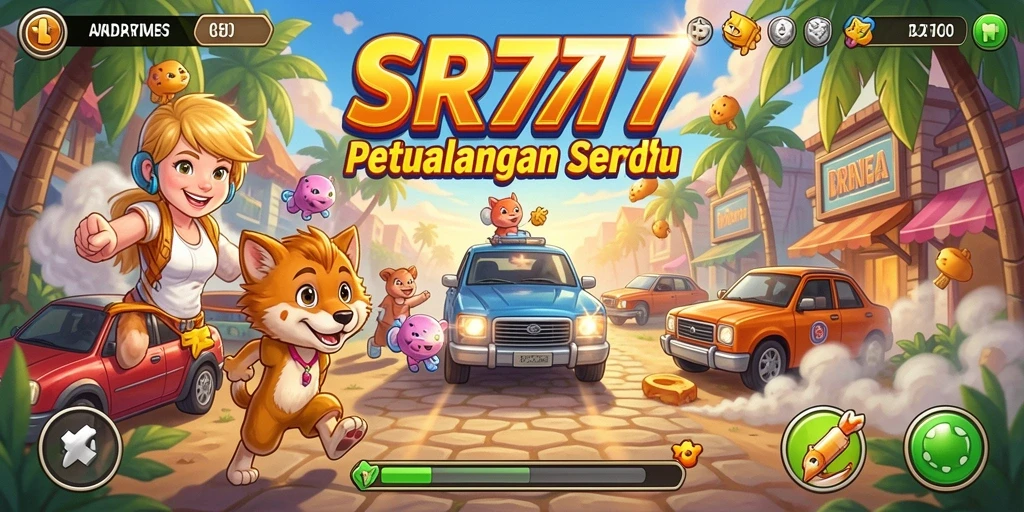Tampilan gameplay seru dan menantang dari SR777.
