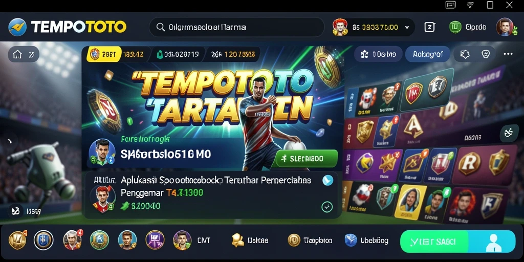 Screenshot gameplay TEMPOTOTO yang menampilkan pengalaman taruhan yang menyenangkan.