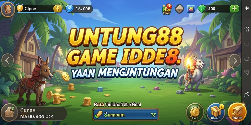 Tampilan gameplay UNTUNG88 yang menakjubkan dan menarik.