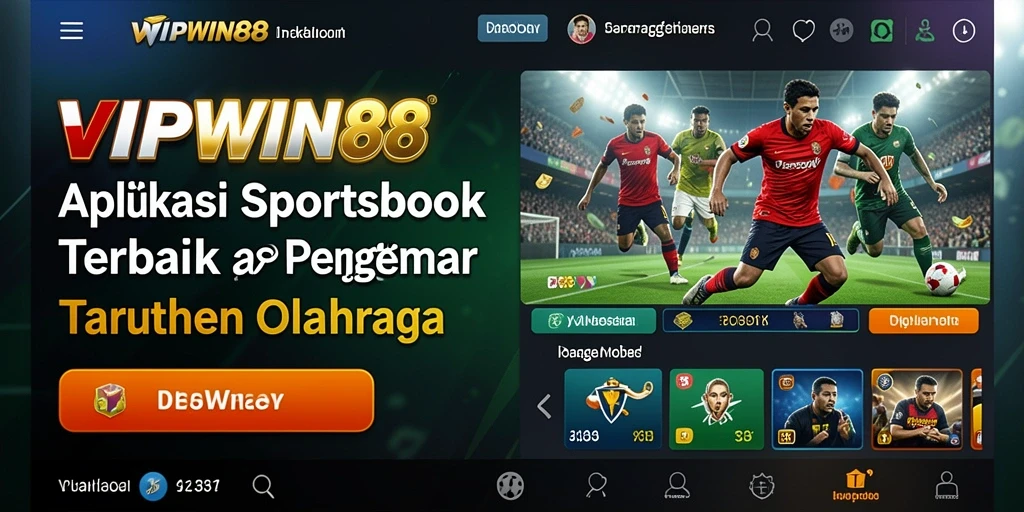 Tampilan gameplay Sportsbook VIPWIN88 saat taruhan berlangsung.