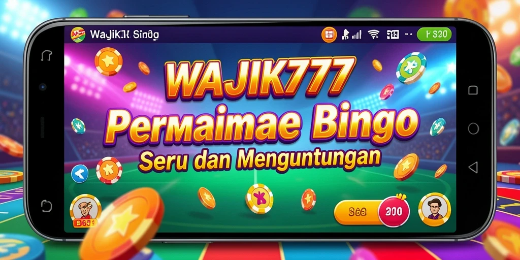 Screenshot gameplay menarik dari WAJIK777 yang menunjukkan suasana Bingo.