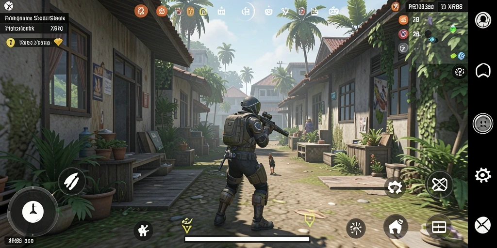 Tampilan gameplay XR88 yang mengesankan dan interaktif.
